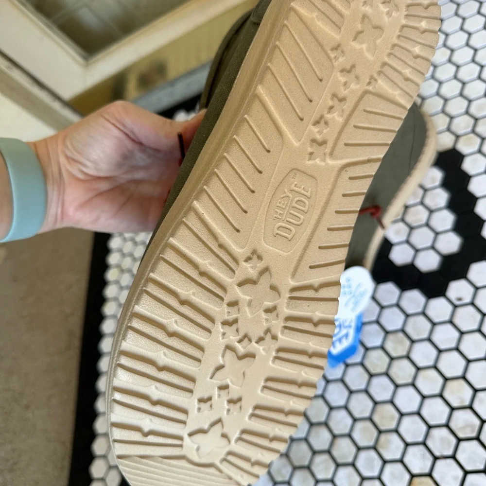 HEYDUDE Wally Mid Men's Sneaker Boot - Olive booties - Picture 6 of 8